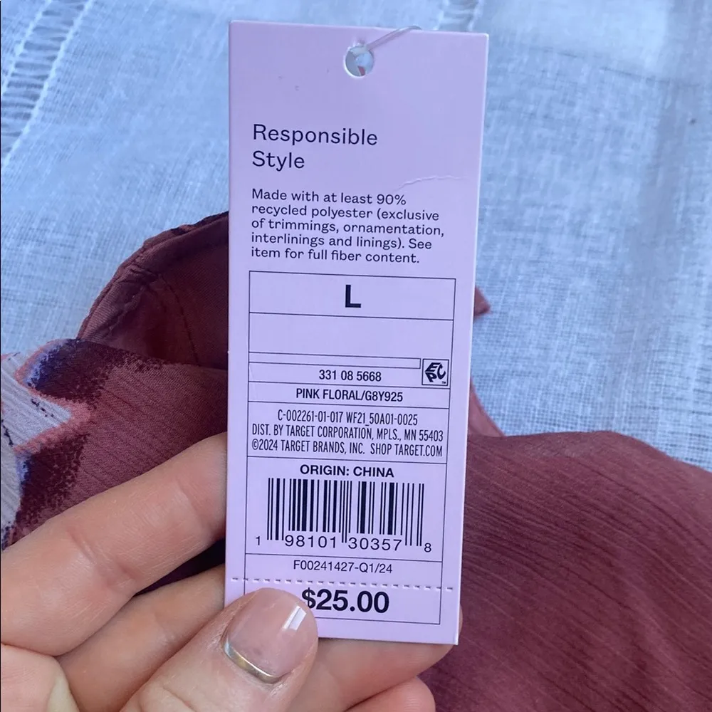 Wild Fable NWT Floral Sheath Dress - Image 3