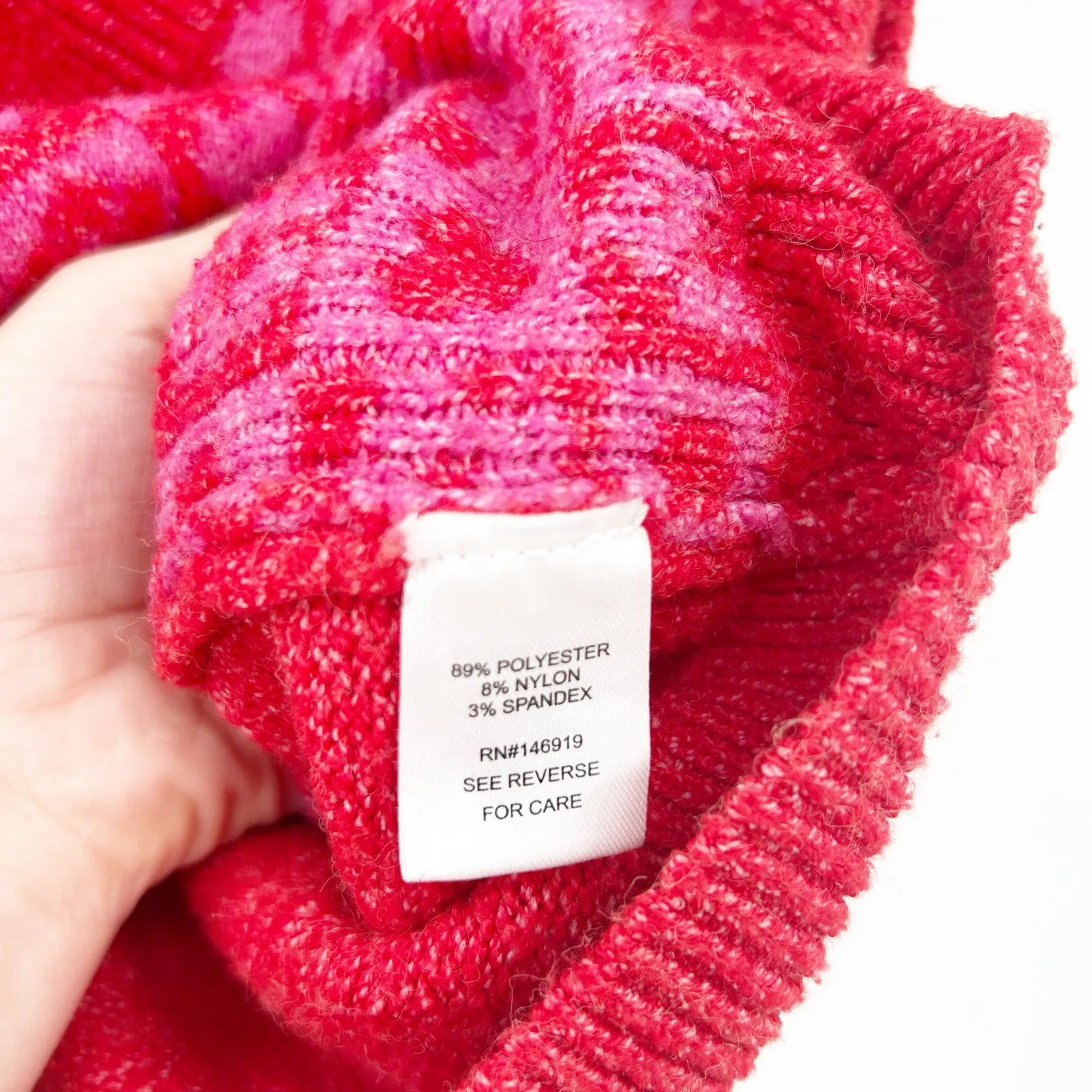 Freshman 1996 Womens Preppy Knit V - Image 4