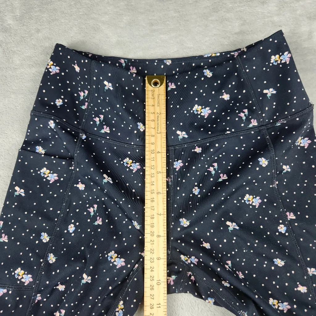 Vera Bradley Women's Active High-Waist Leggings Navy Garden Ditsy‎ Size S Small - Image 6