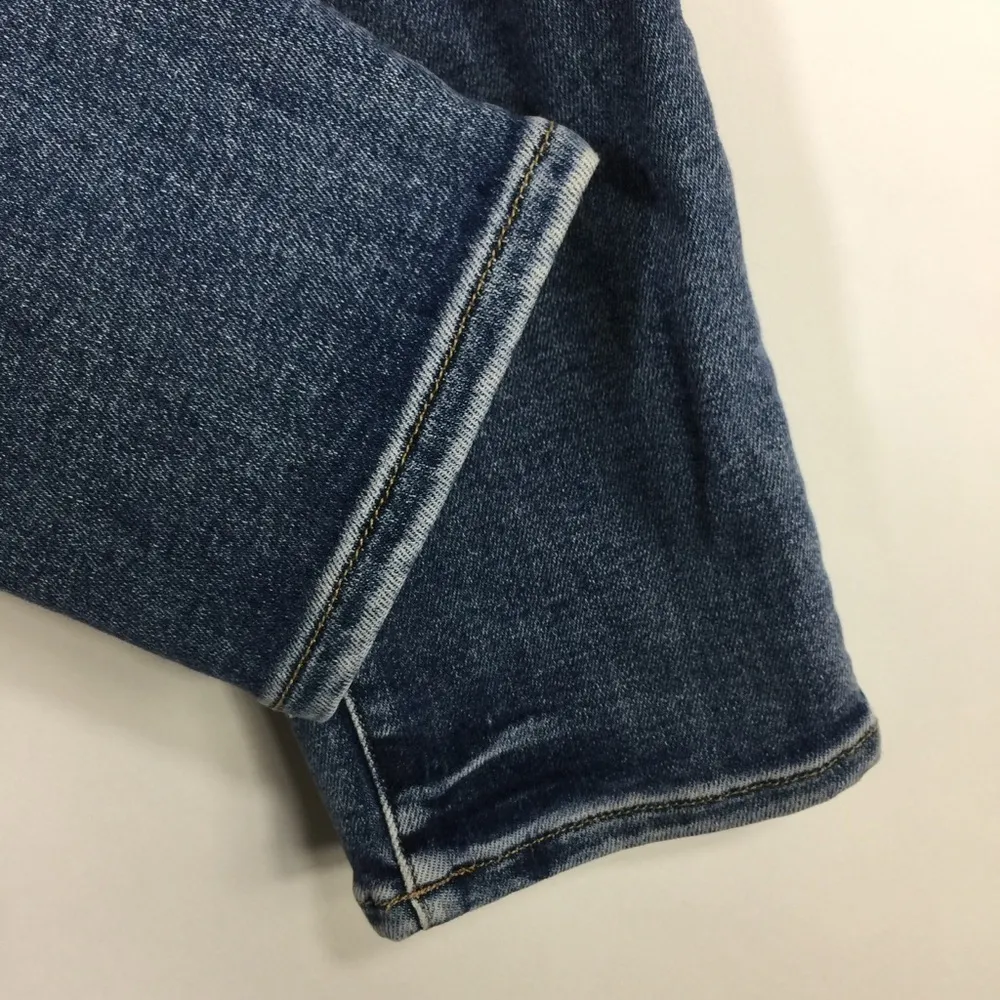 Good American Good Legs Cigarette Blue673 Jeans Size 28 - Image 9