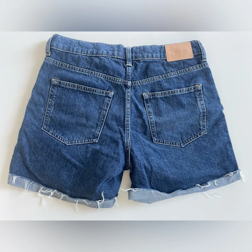 Everlane The Denim Shorts Size 29 Medium Wash High Rise 100% Cotton - Image 2