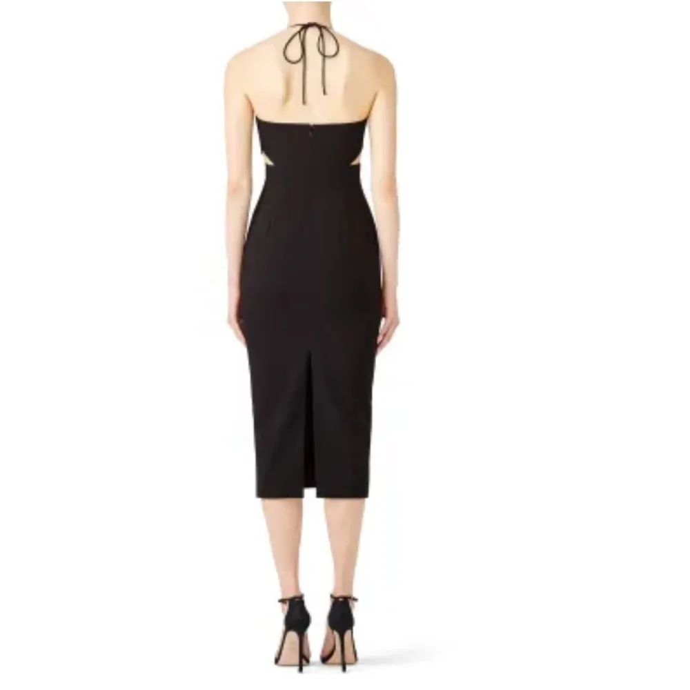 Fame and Partners Black Midi Dress - Image 2