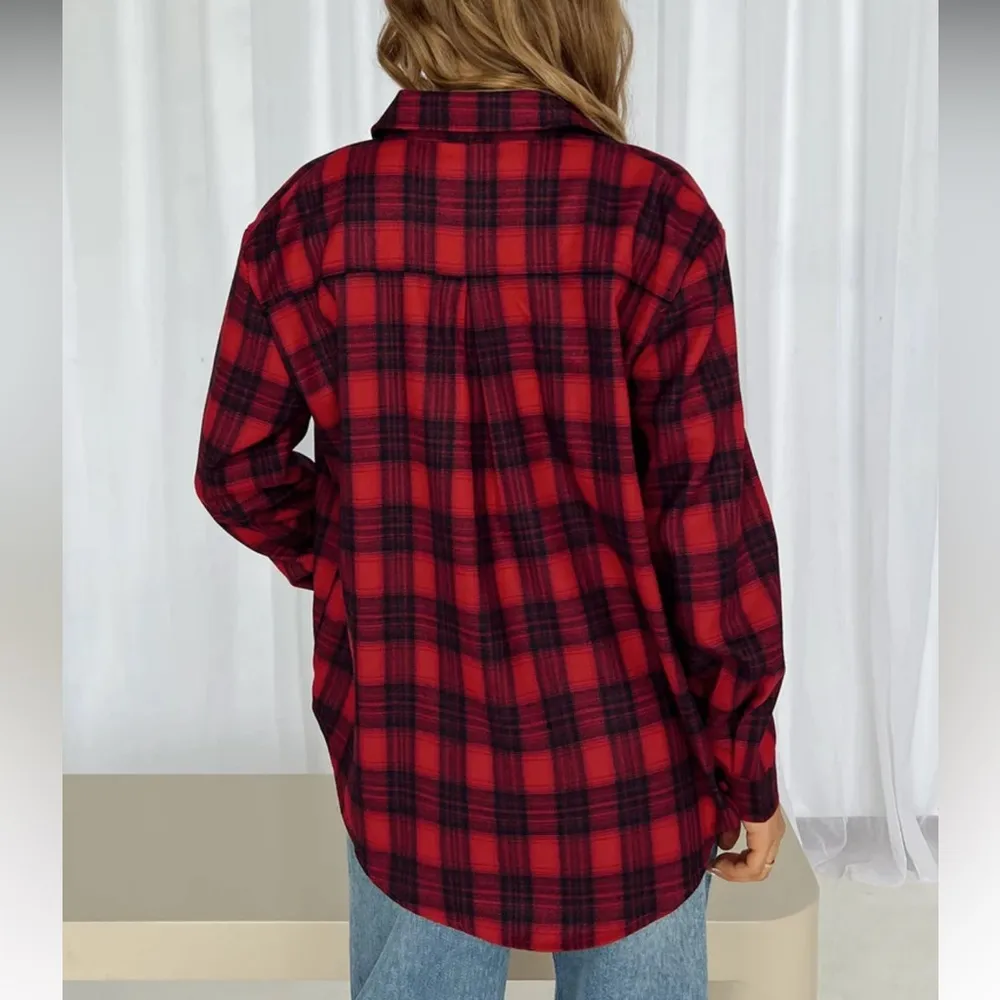 Princess Polly Flannel Deacon Shirt - Image 2