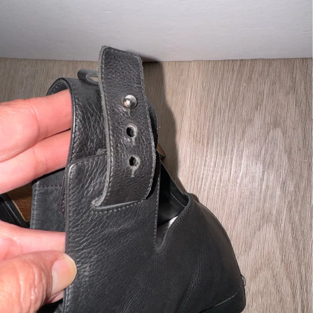 Vince‎ Addie Leather Open Toe Booties size 6.5 - Image 7