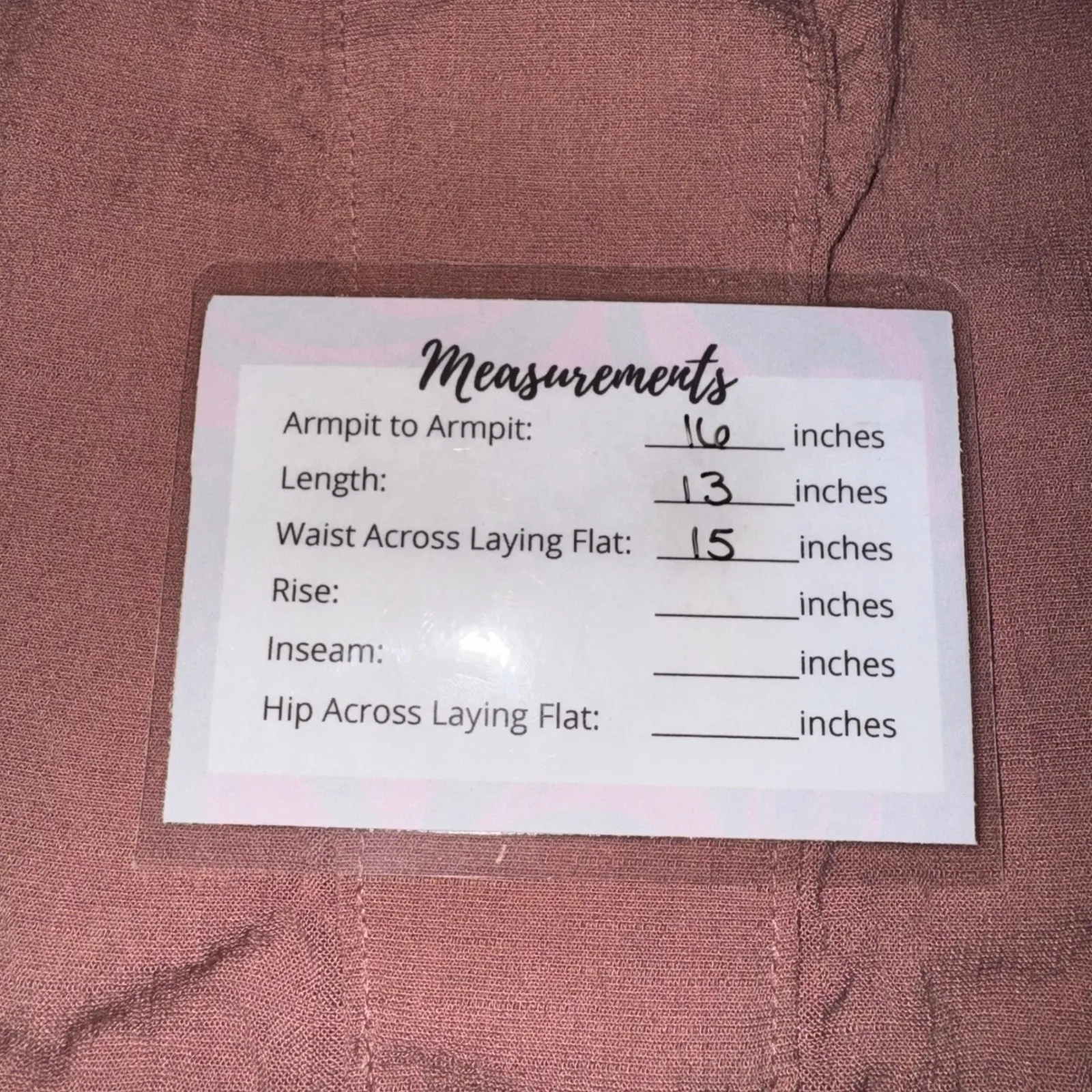 Free People Rose Mauve Corset Cropped Cami Tank Top‎ Women's Size L - Image 5