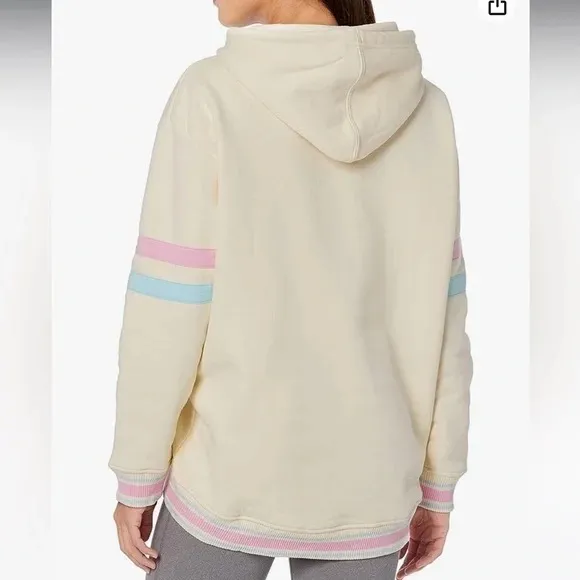 NWT RUSSELL SCRIPT HOODIE Boyfriend Fit VINTAGE WHITE - Image 8