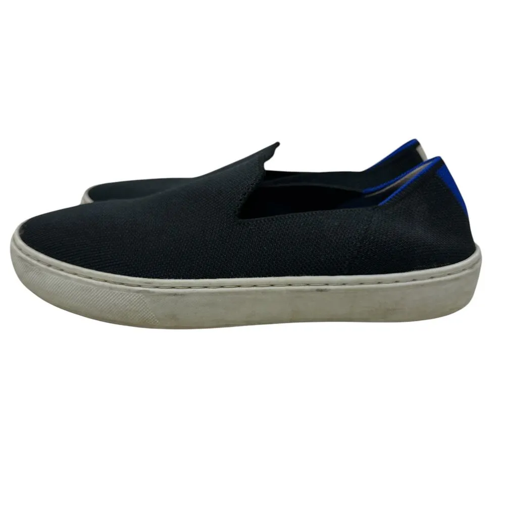 Rothy’s The Original Slip On Solid Black Knit Washable Sneakers Shoes Size 6.5 - Image 11