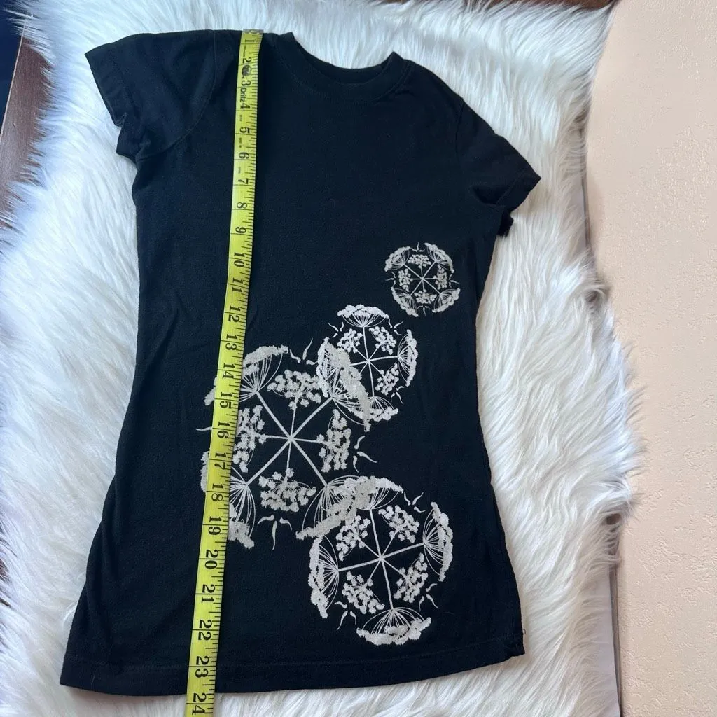 Prana Dandelion Wish Flower T-Shirt Size XS - Image 5