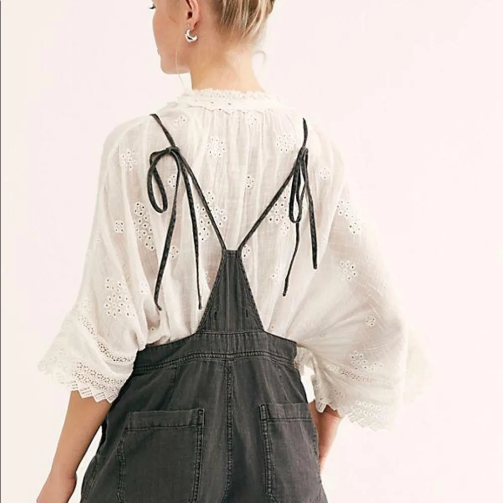 NEW Natural Sights Linen Shortall Free People $108 - Image 3