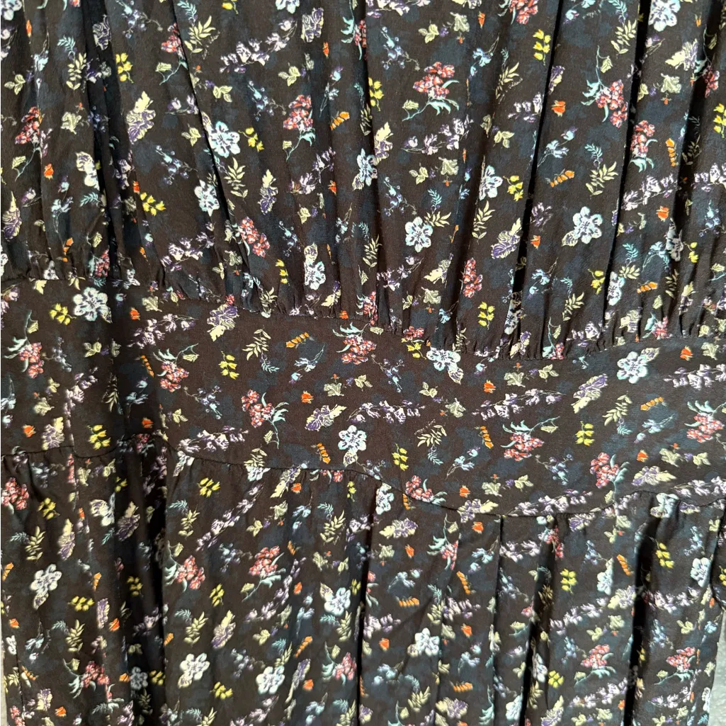 Zadig & Voltaire Black and White Asymmetrical Sundress with Dolman Sleeves - Image 8