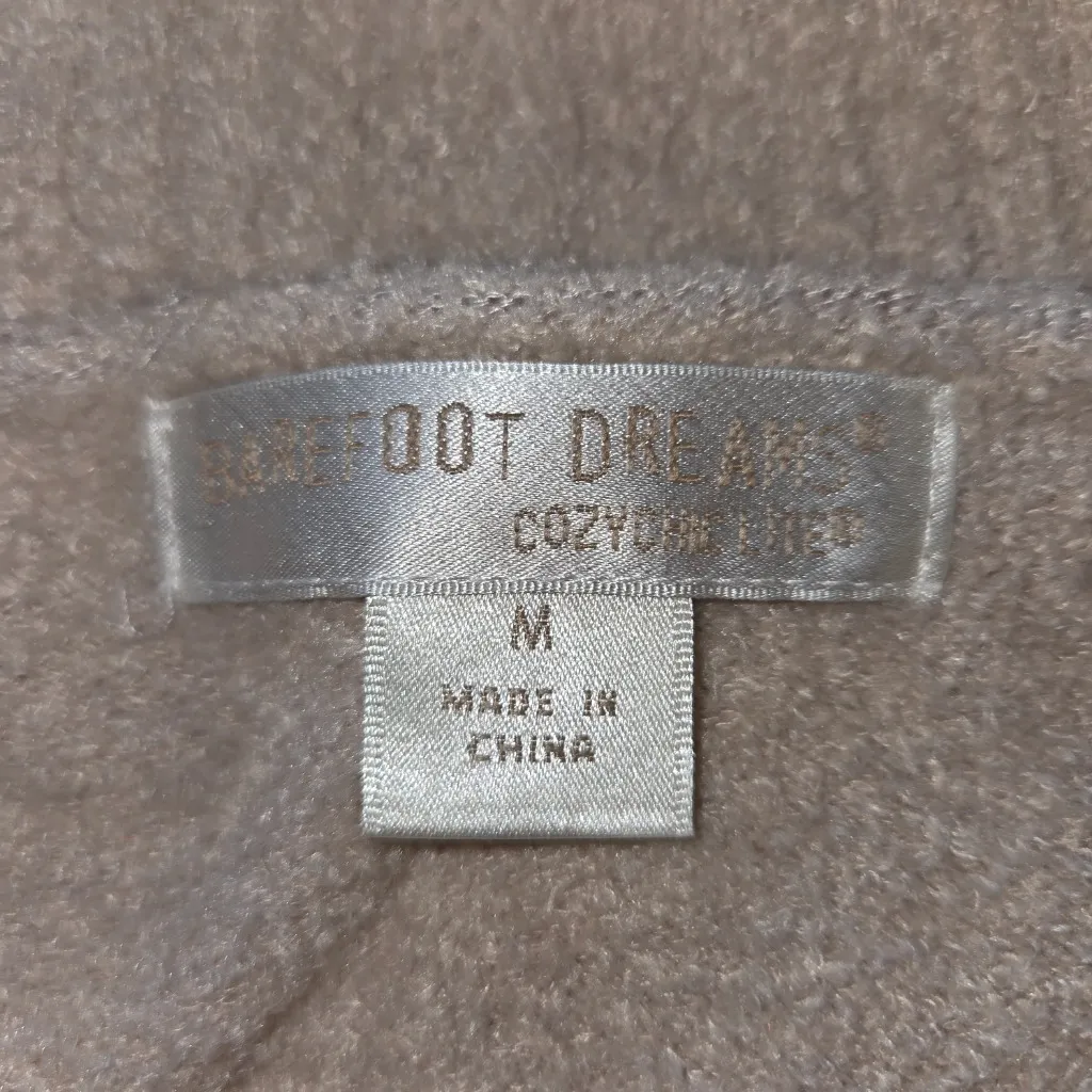 Barefoot Dreams 452 Cozychic Lite Knit Open Front Drape Cardigan Size Medium - Image 5