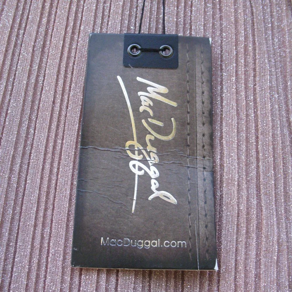 Mac Duggal 30700 Womens Shimmering Pleated A Line Gown Dress Pockets - Image 13