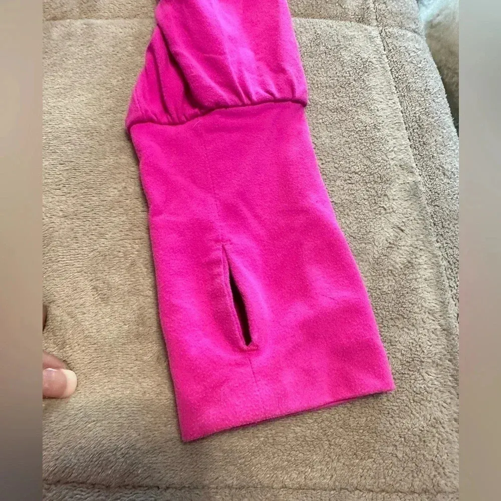 Lucy Hoodie Size Large Hot Pink Athletic Cropped Casual - Image 4