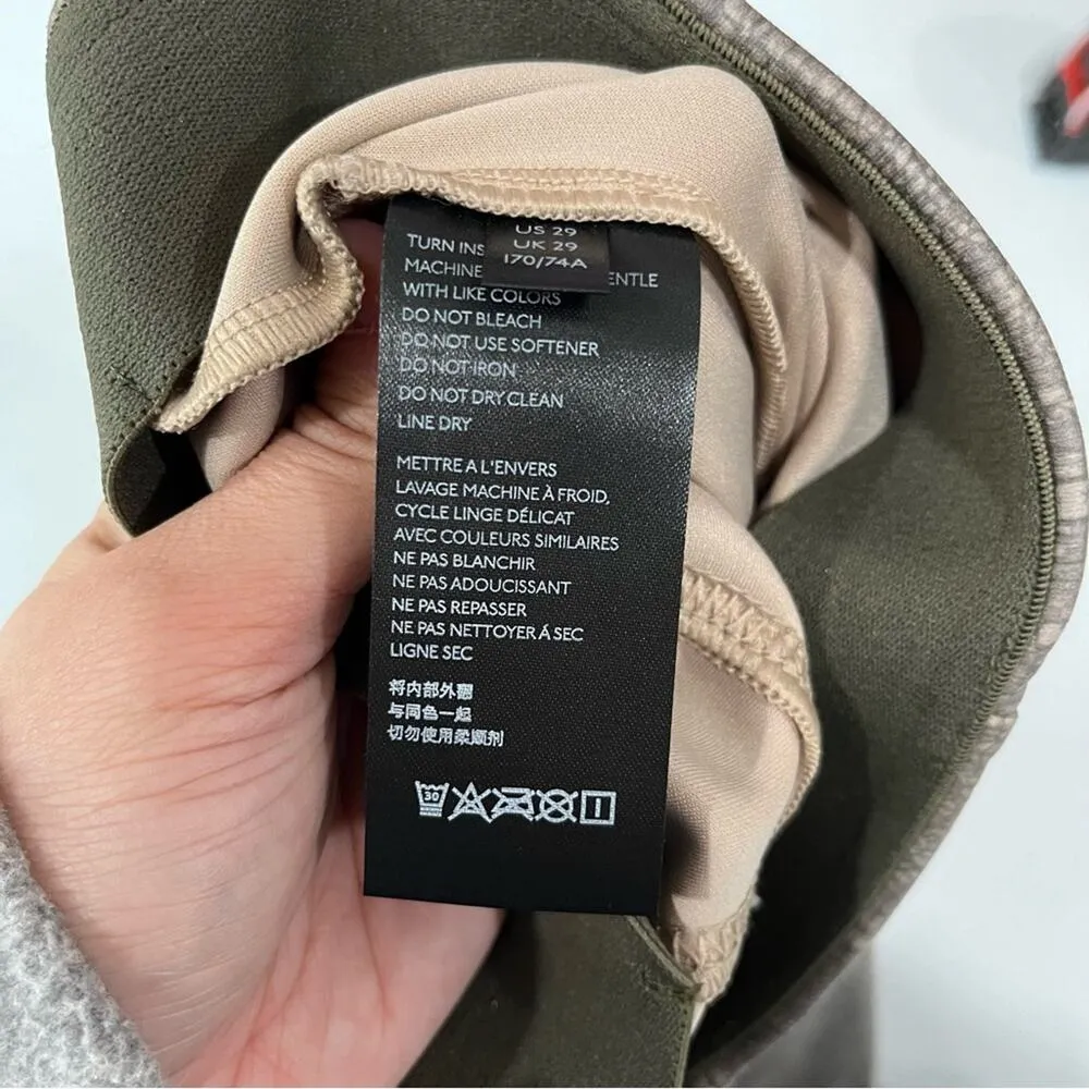 By Anthropologie The Essential Skinny Ankle Crocodile Pant Women’s Sz 29 - Image 6