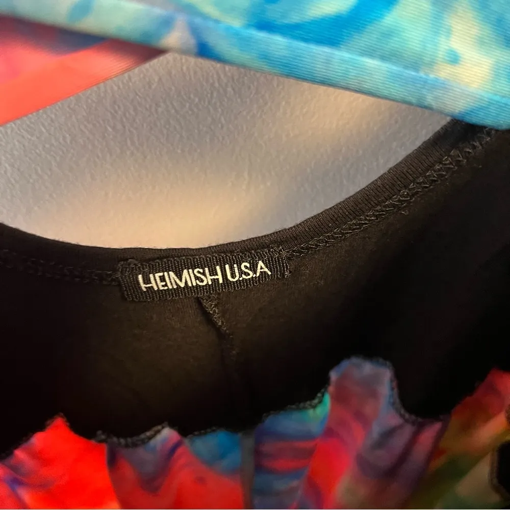 Heimish USA Tee Black w/ Tie - Image 7