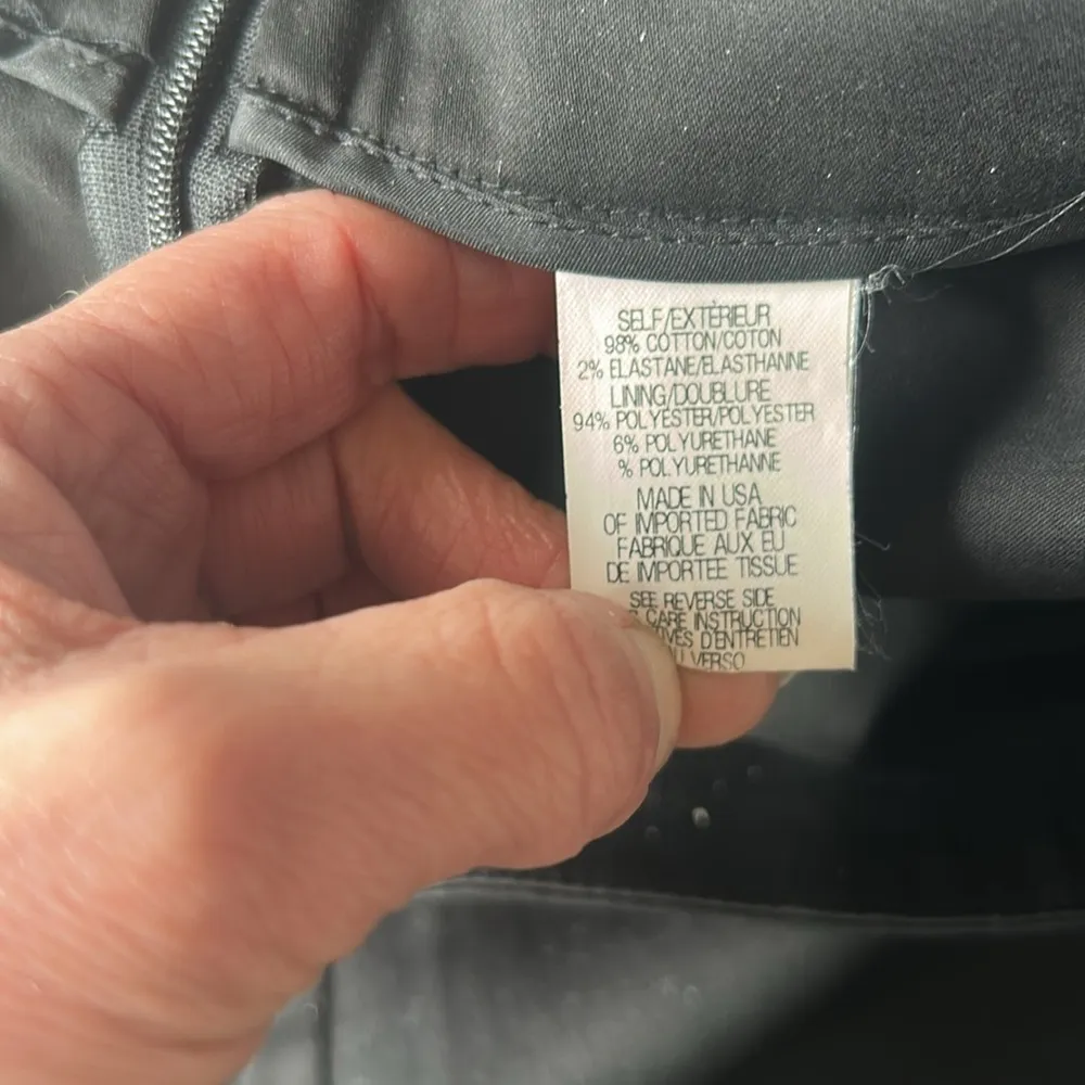 Theory Tonerma Sateen Black Pants Size 2 - Image 12