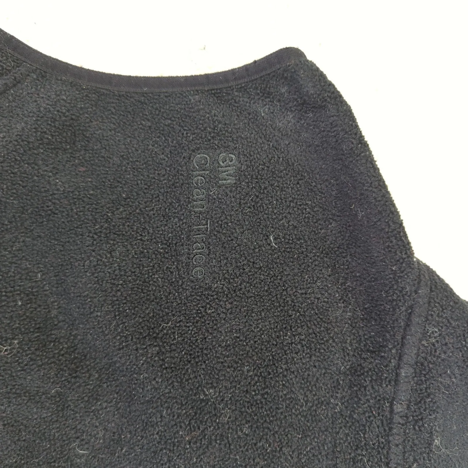 LL Bean Fleece Vest Black Zip Up BRANDED Women's Size Large Gorpcore‎ - Image 6