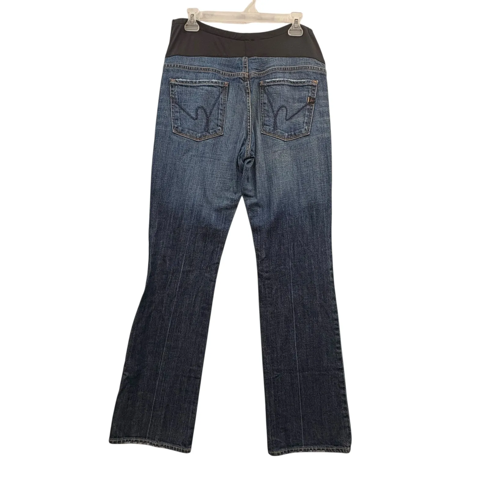Citizens of Humanity Maternity Jeans Belly Panel‎ Wash 3414 Denim Boot Cut 32 - Image 2