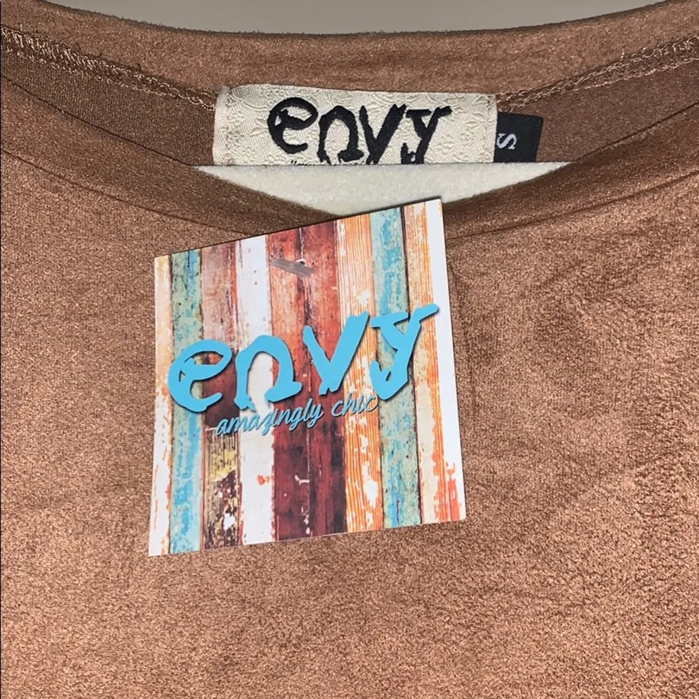 Simple Suede Dress - Image 2