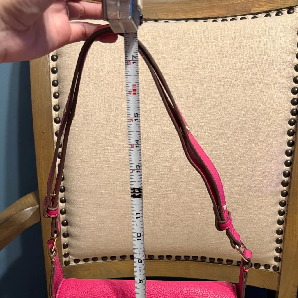 Anne Klein  Fuchsia Shoulder Bag - Image 9