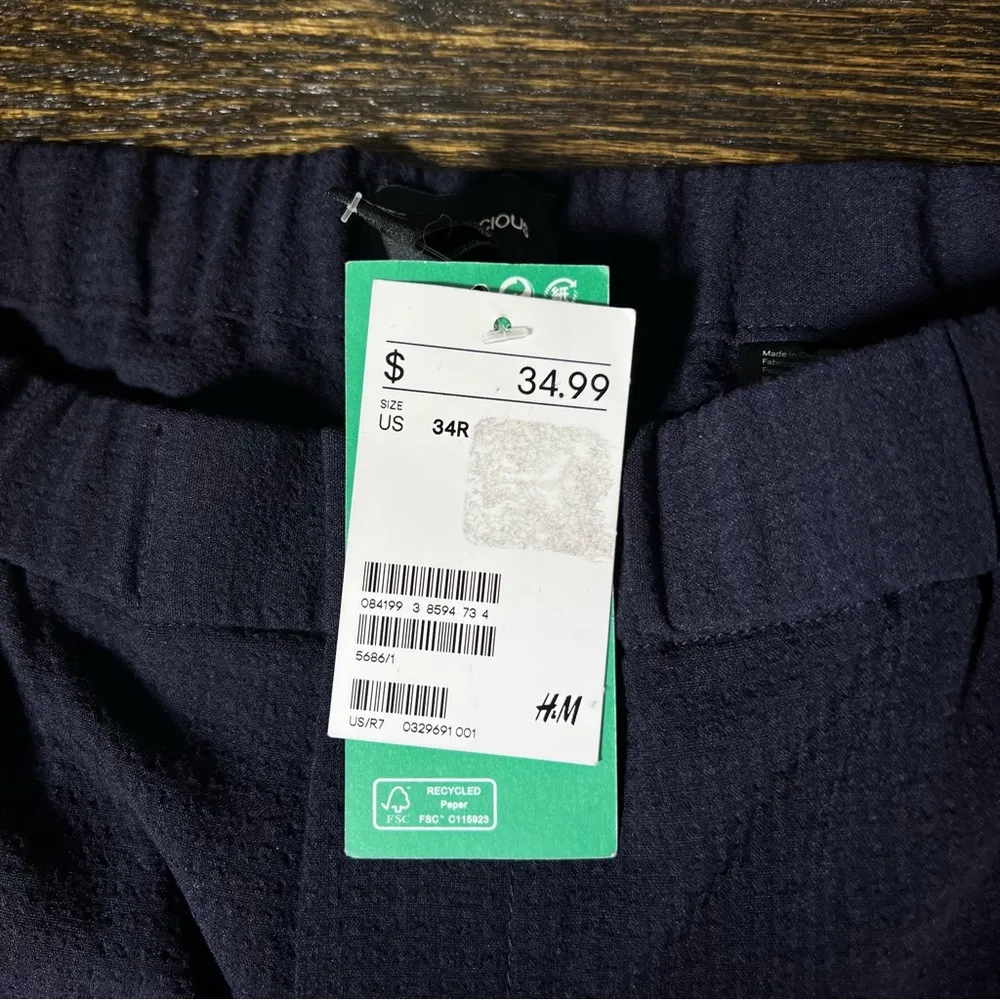 NWT H&M Navy Blue Dress Pants - Image 11