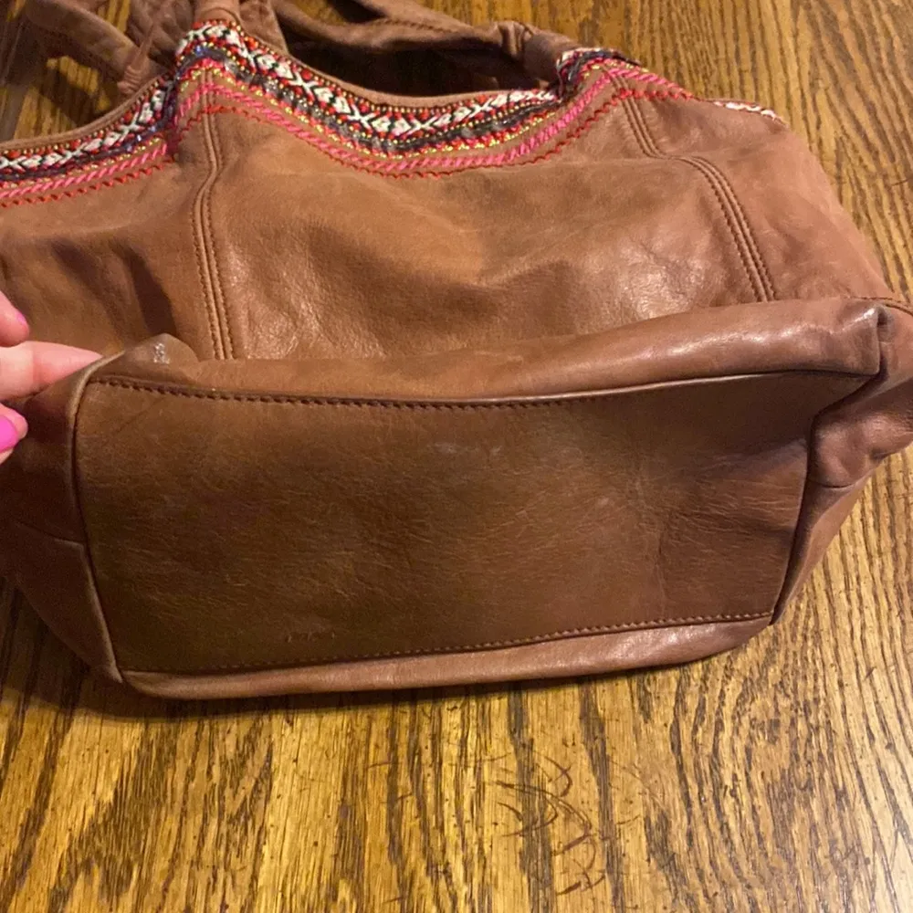 The Sak leather purse with embroidery and sequins - Image 7