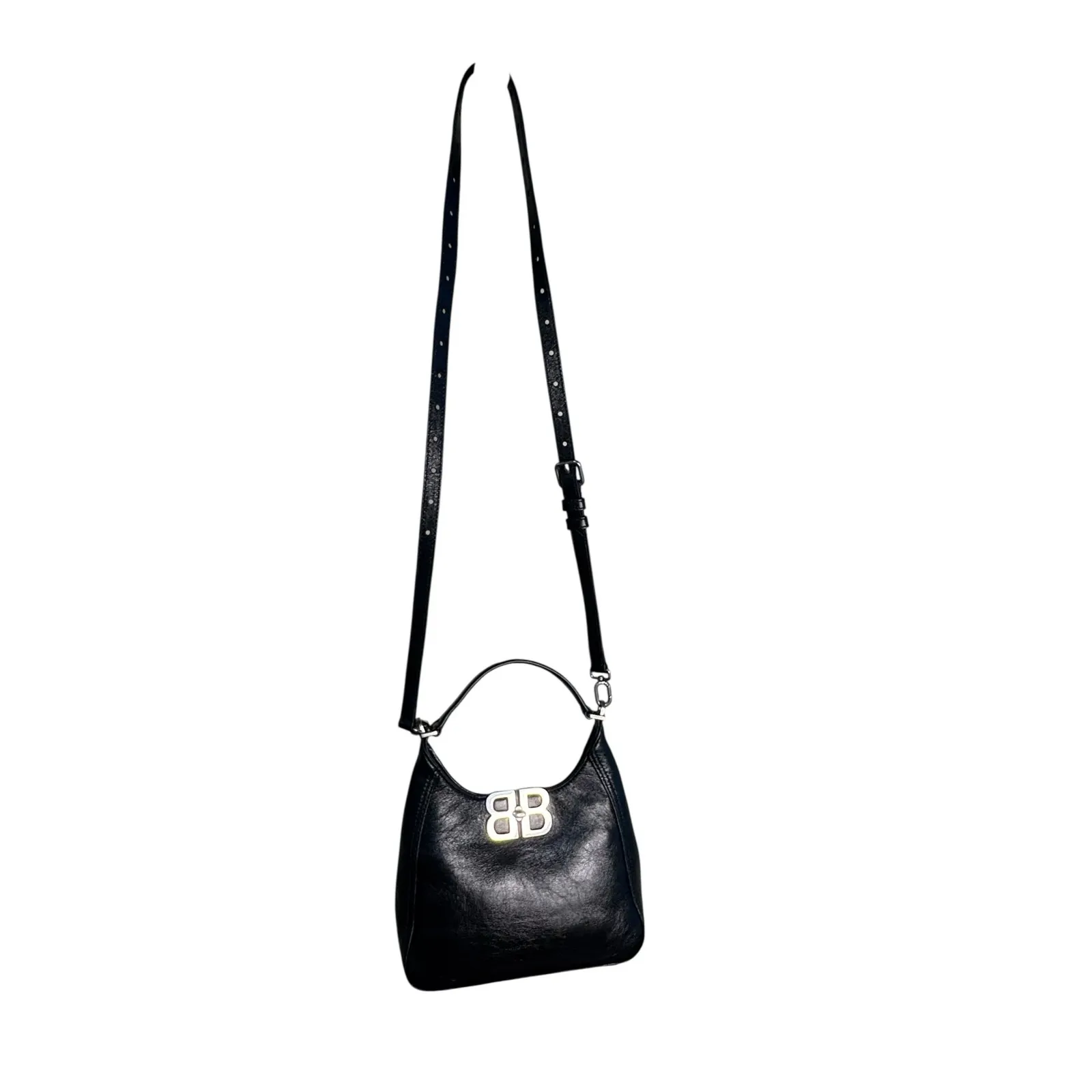 Balenciaga NWT BB Soft Hobo Bag in Black - Image 5