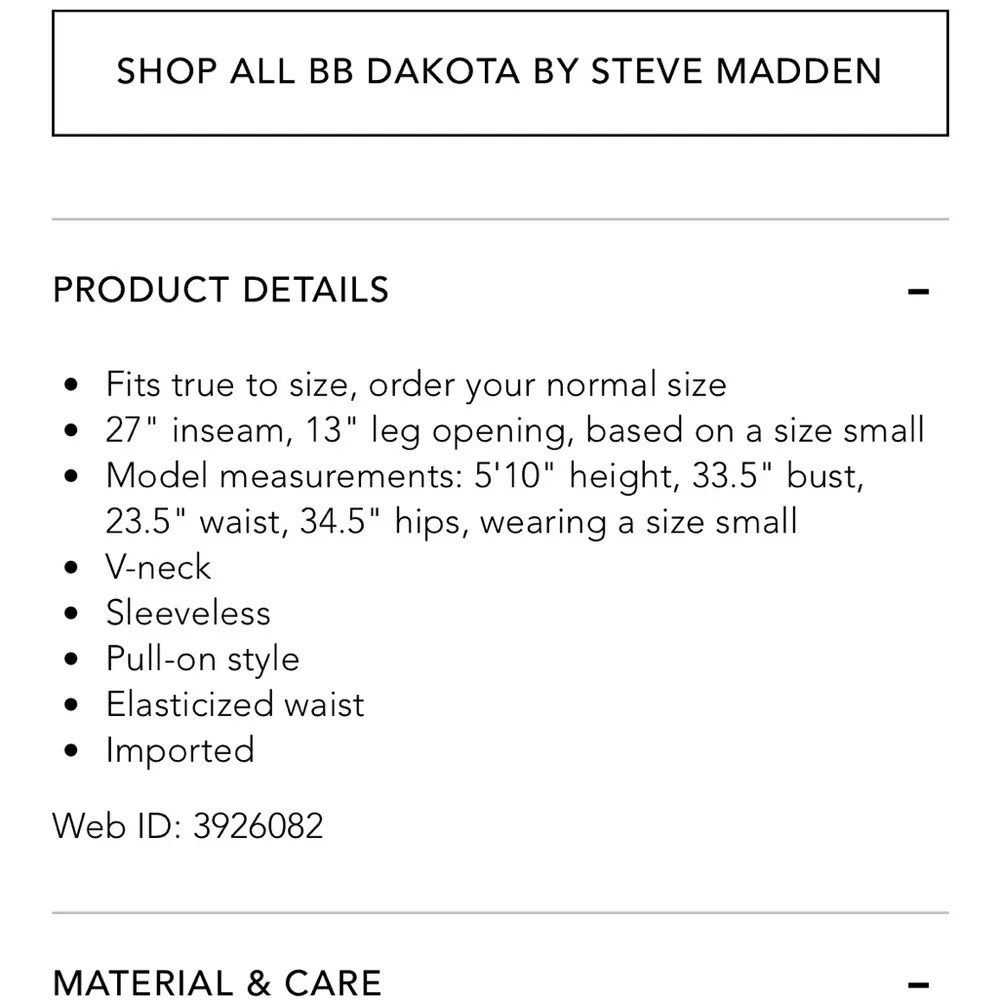 BB DAKOTA by Steve Madden Owe You One Jumpsuit - Image 6