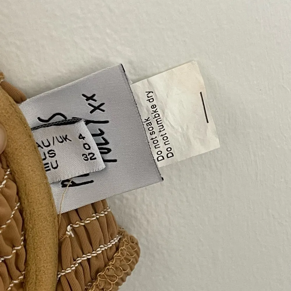 Brown Ruched Bikini Set - Image 4