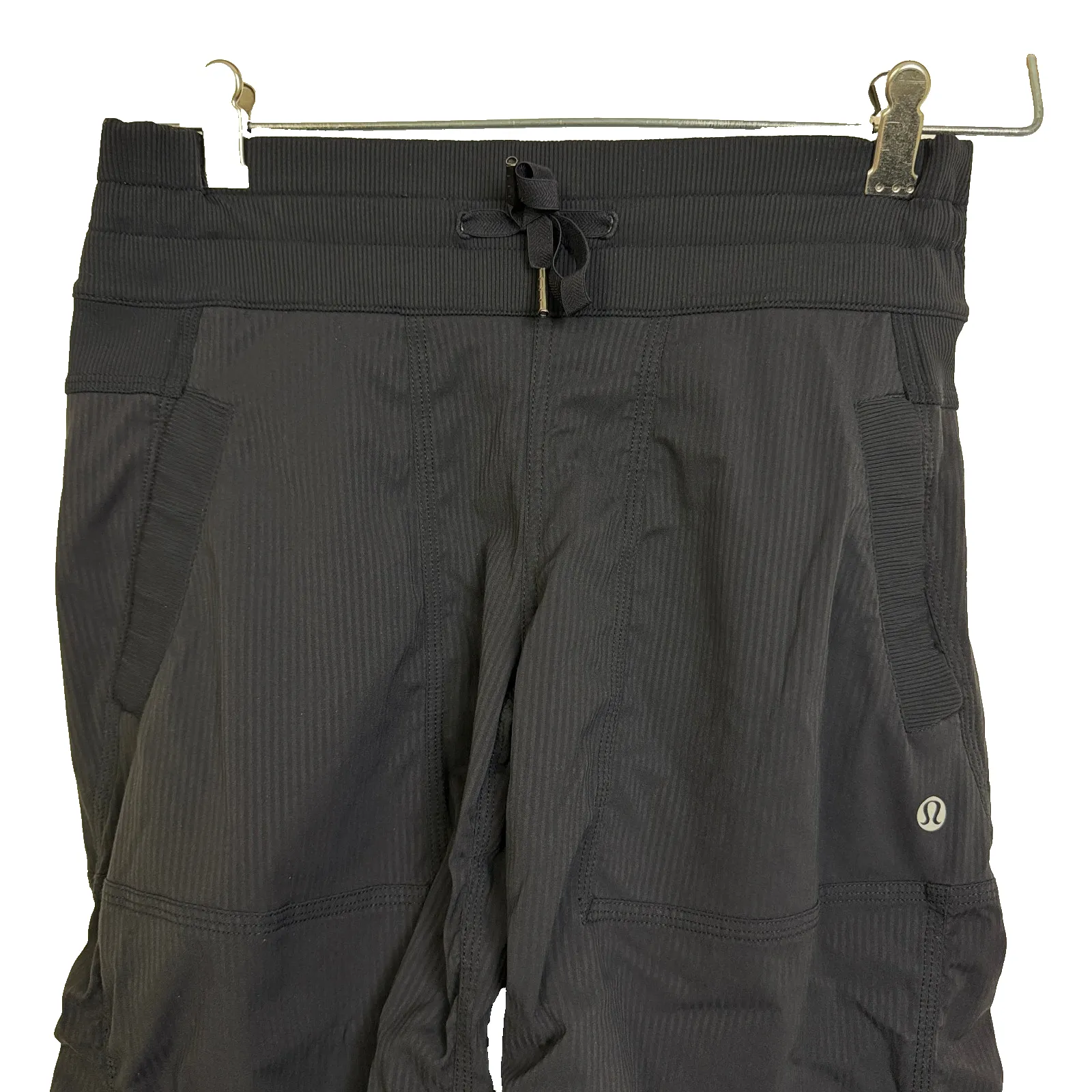 Lululemon Pants Womens Size 4 Black Dance Studio Crop Unlined Dance Workout - Image 3