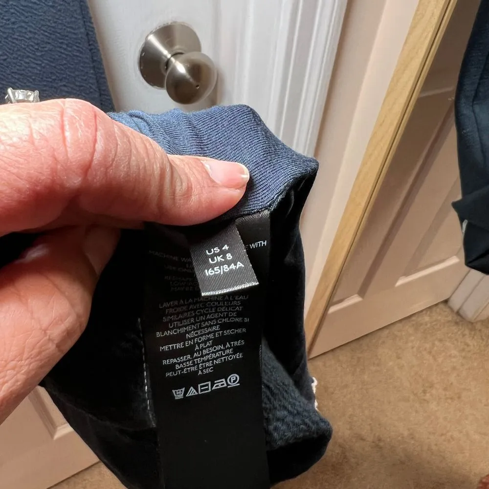 Maeve by Anthropologie Bodycon Dress Contrast Stitching Fitted‎ Cocktail Party-4 - Image 9