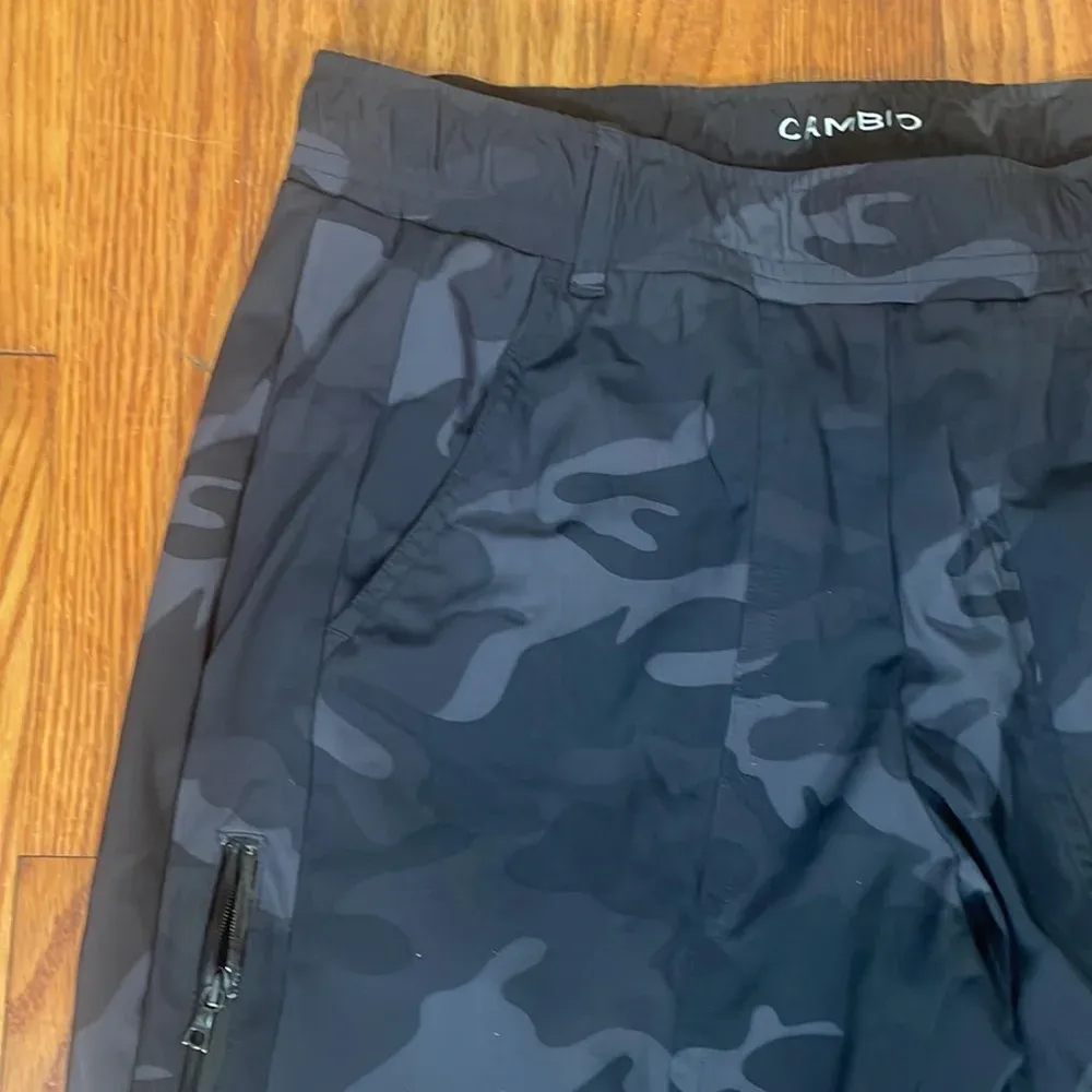 Cambia‎ Jogger Pants Camo Black Grey women’s size 38 Medium - Image 4