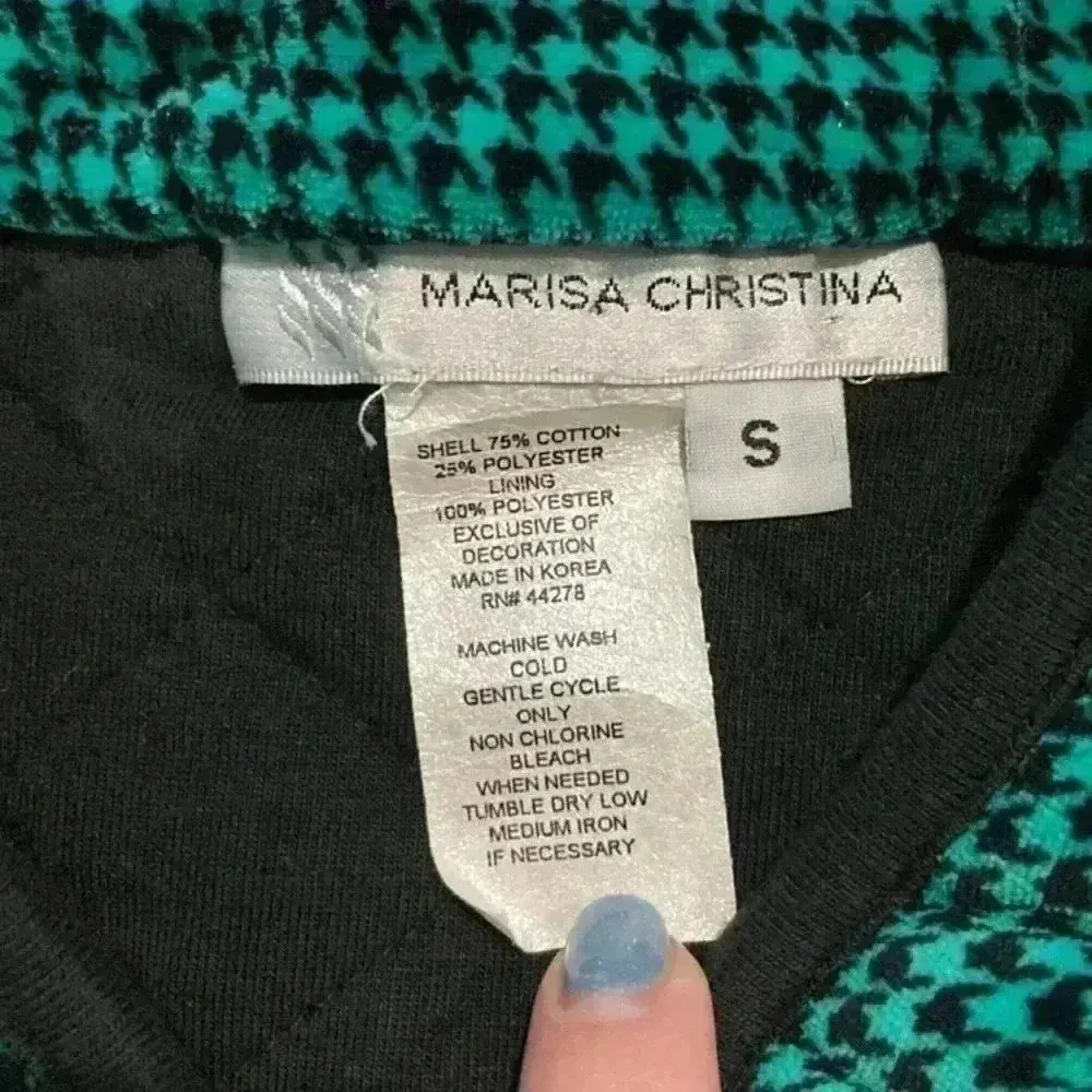 Marisa Christina vest in size small Blue - Image 5