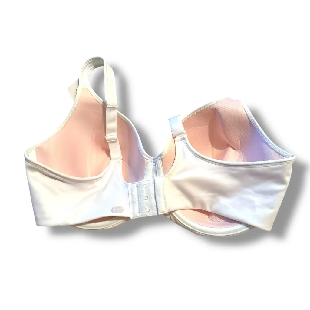 Bali‎ NWT Full Coverage Bra Women’s Size 42D White Underwire Smooth Cup - Image 2