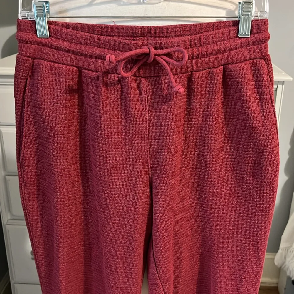 Freshman Sweatpants Lightweight Stretchy Knit Womens Medium Runs Small Athletic - Image 6