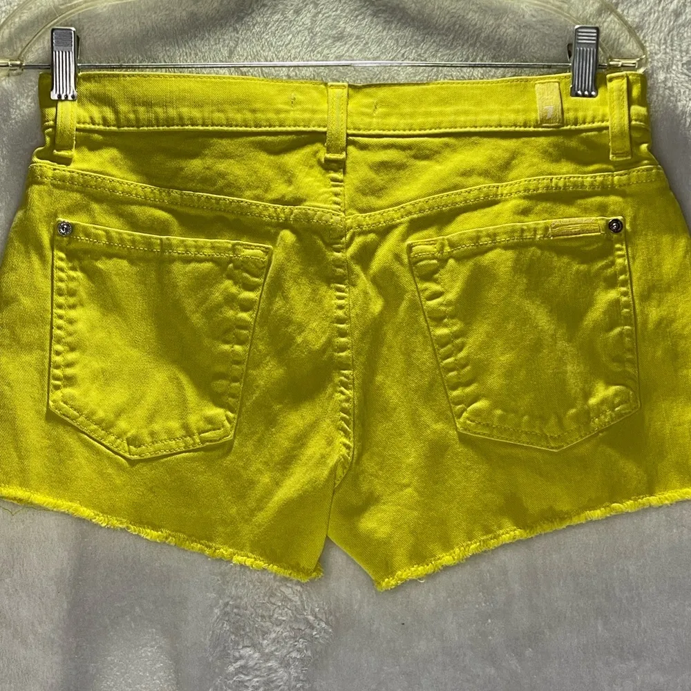 7 For All Mankind‎ Denim Shorts - Image 3
