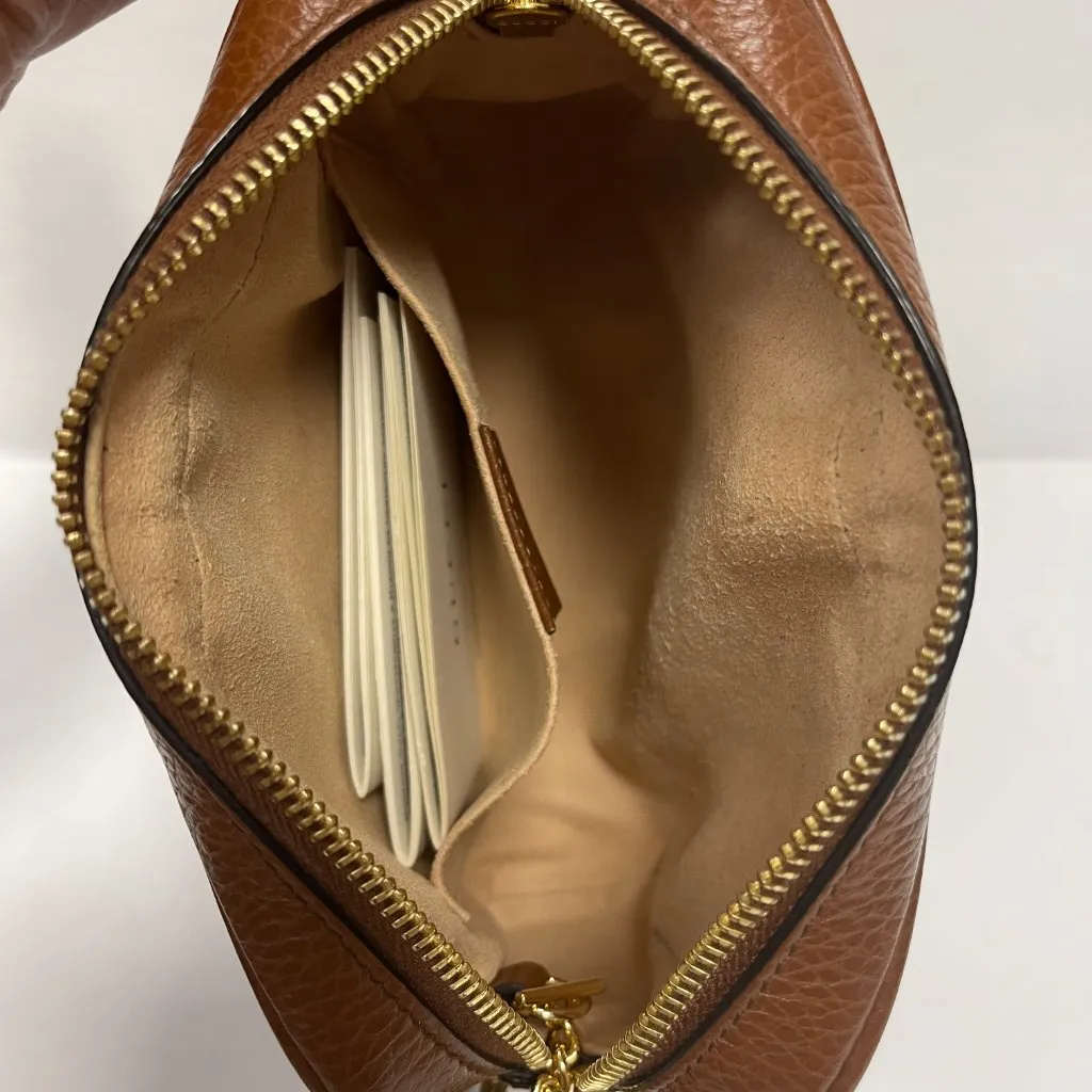 Gucci Ophidia Denim GG Monogram w/ Calfskin Leather Shoulder Bag - Preowned - Image 11