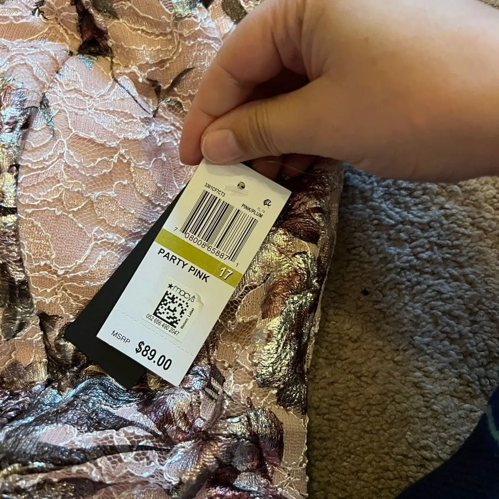 NWT city studio dress 17 Pink Size undefined - Image 5