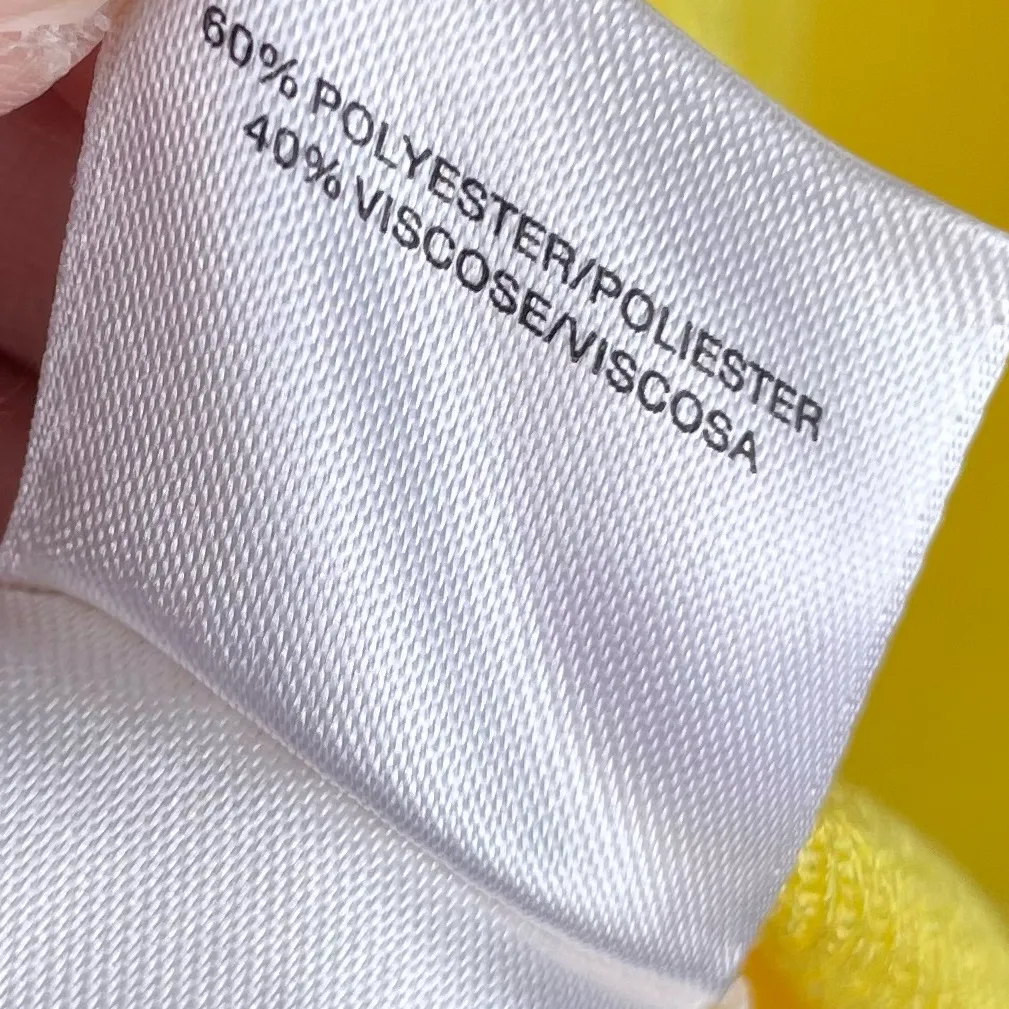 NEW Anne Klein Long Cardigan with Waist Seam Women's Size Small Citron Yellow - Image 10