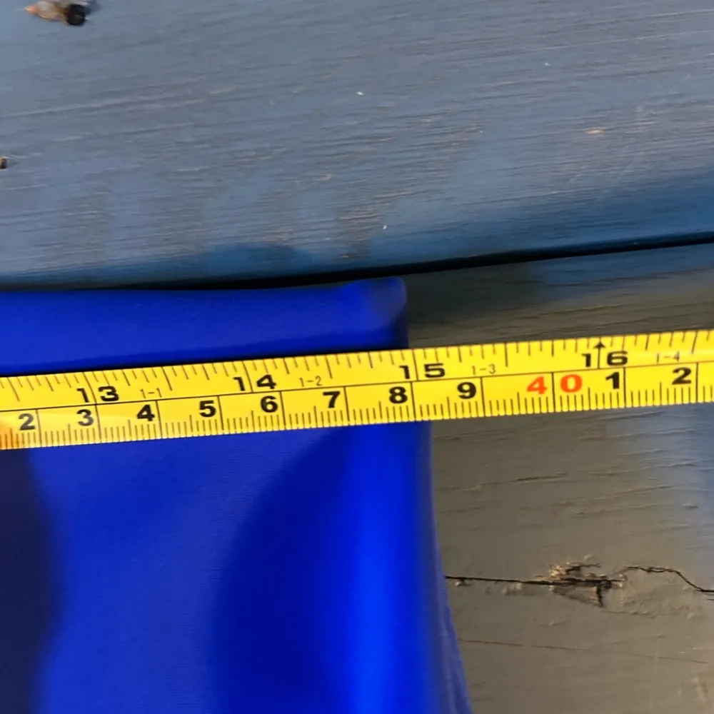 Chiara Boni La Petite Robe| Cobalt Blue One Shoulder Cocktail Dress, Size 46 - Image 10