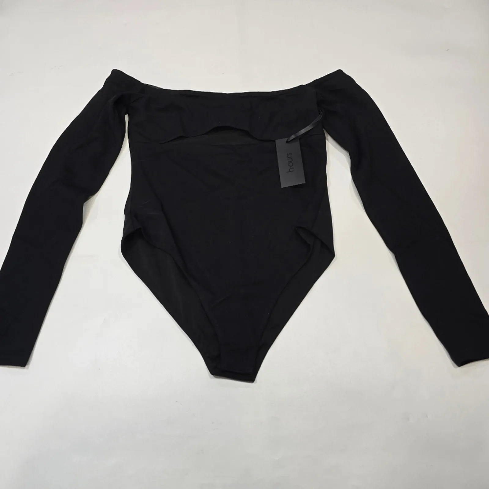 h:ours Appeal Bodysuit in Black Small - Image 3