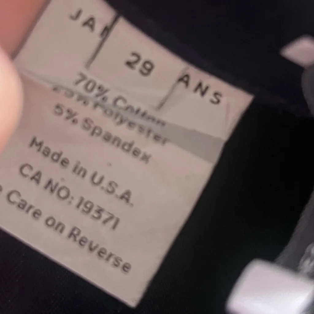 James Jeans "Twiggy"  Silver Flake Leggings Jeans - Image 5