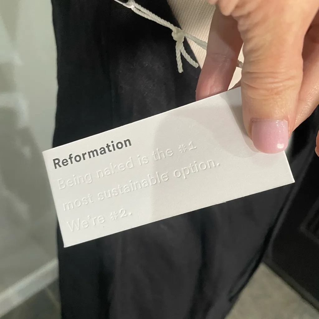 NWT Reformation Selia Halterneck Linen Maxi Dress Black‎ Sz Small $250 - Image 14