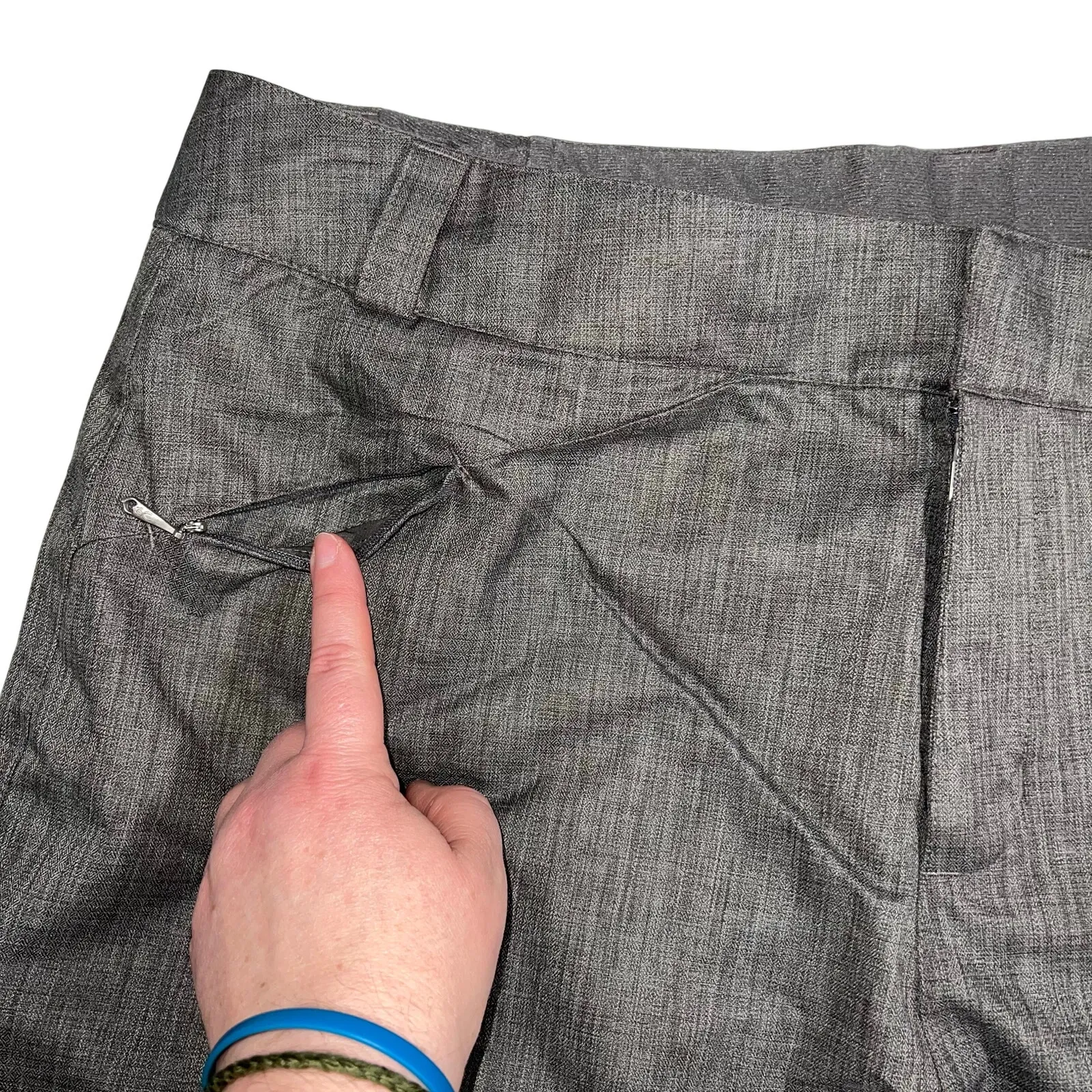 Spyder Womens Snow Pants Ski Snowboard Outdoor Winter Sports Gray XL 18 20 - Image 3