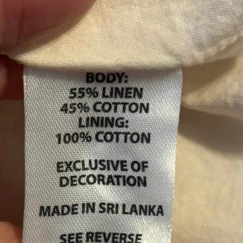 Spartina 449 Size XL Cleona Midi Dress Richmond Hill Plaid Preppy Linen Blend - Image 5