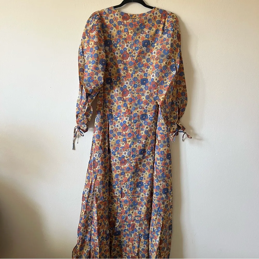 ANTIK BATIK Paolina gathered floral - Image 8