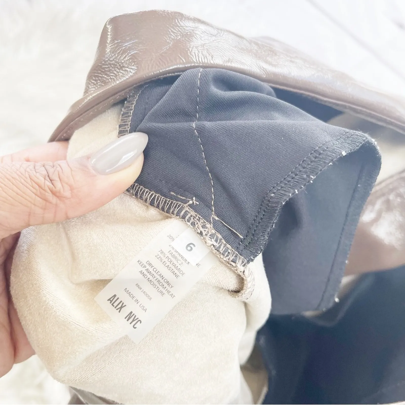 🆕 Alix‎ NYC Loring Pant in Acorn Size 6 Brown - Image 5