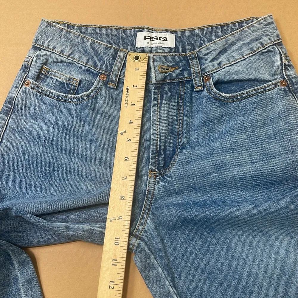 RSQ Blue High rise Wide-Leg Jeans - Image 8