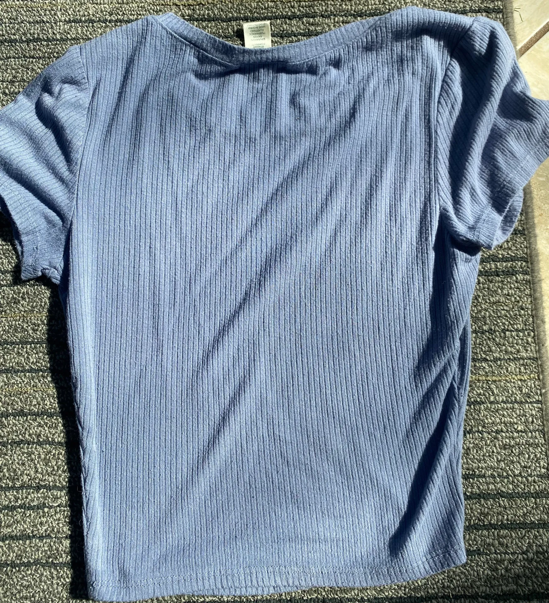 Blue Tight Shirt - Image 3