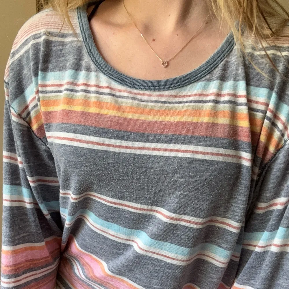 We The Free Arielle Striped Tee - Image 4